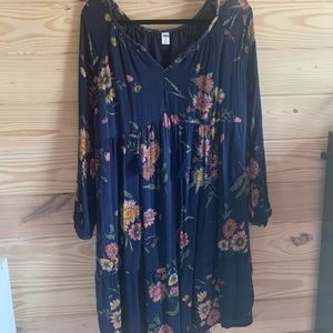 Long Sleeve Boho Dress